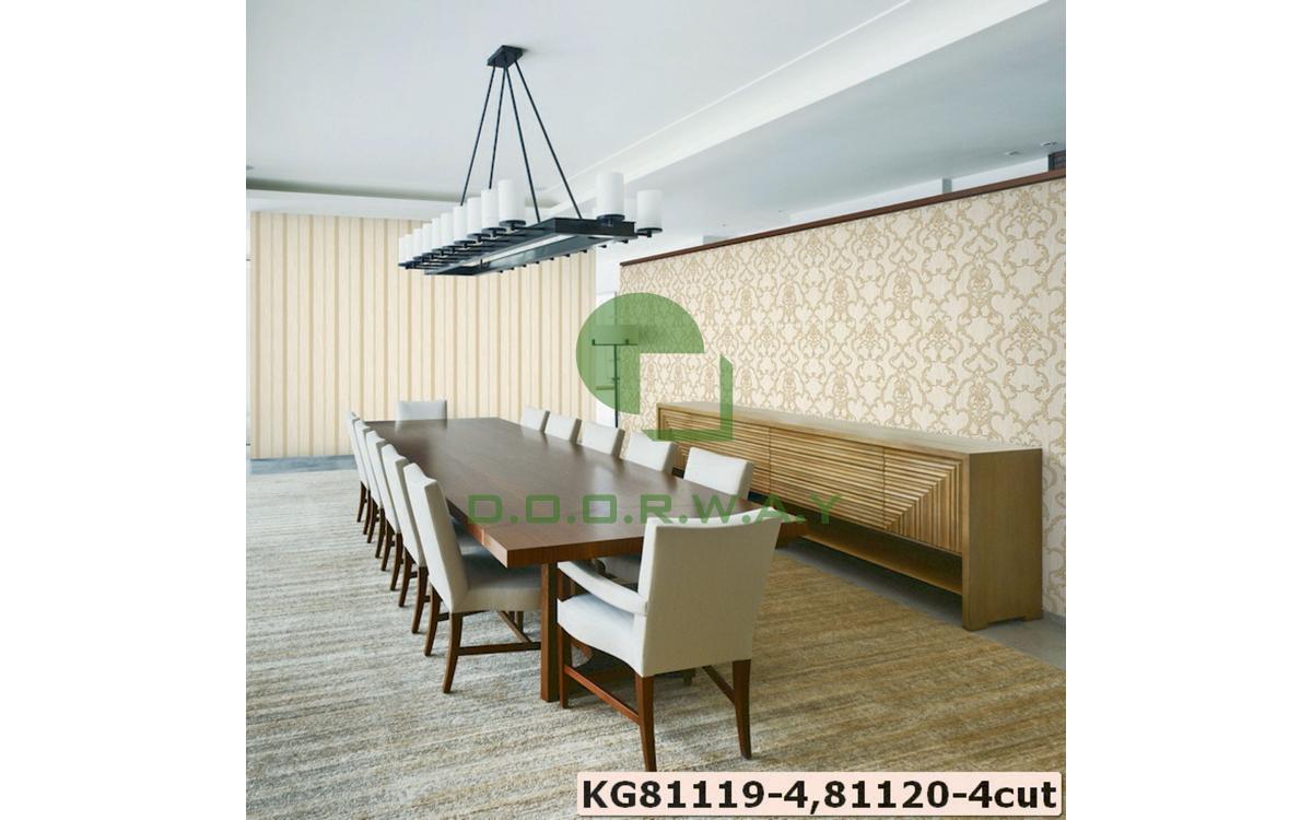 Giấy d&aacute;n tường m&agrave;u v&agrave;ng đổi mới kh&ocirc;ng gian sống nh&agrave; bạn